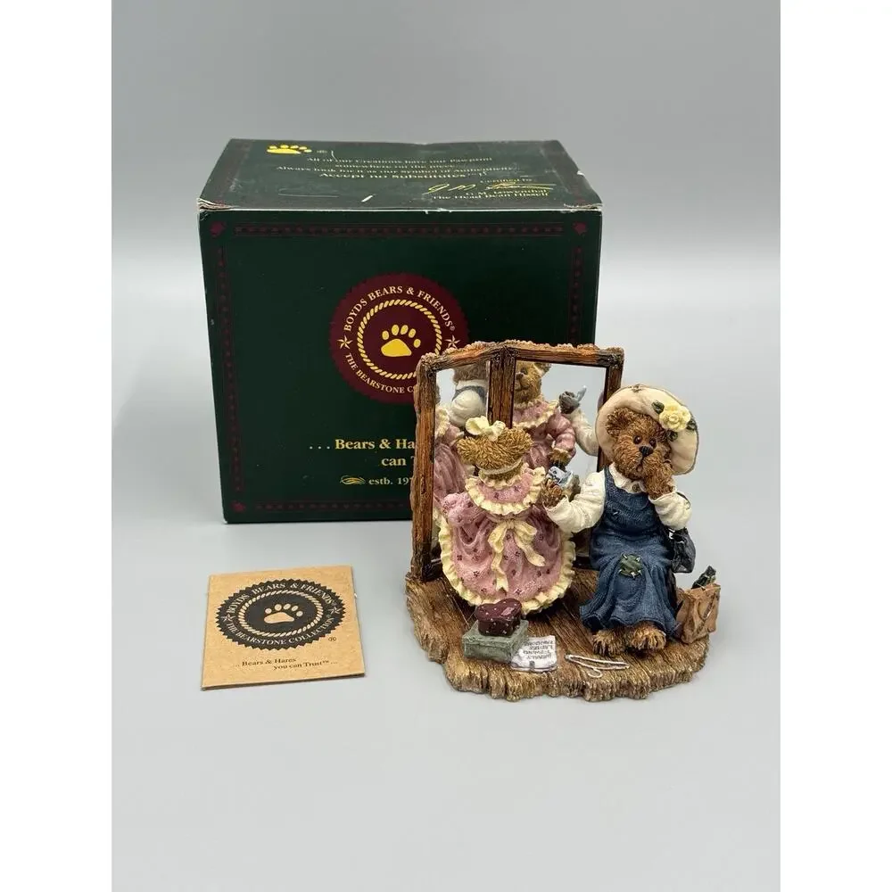 Boyds Bears Margaret Kristen There Goes The Budget Figurine 228354